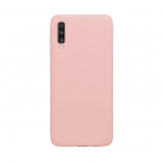 Back panel cover Evelatus Samsung Galaxy A70 Nano Silicone Case Soft Touch TPU Beige