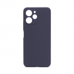 Back panel cover Connect Xiaomi Redmi 12 / Redmi 12 5G Premium Quality Soft Touch Silicone Case Midnight Blue