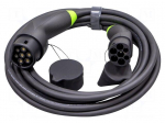 EMobility: cable | 480VAC | 11kW | IP54 | three-phase | 7m | 16A | -35&divide;50&deg;C