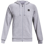 Under Armour Men's Rival Fleece FZ Hoodie Light Grey 1357111 011