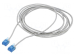 Patch cord | U/UTP | Cat: 6a | RJ45 plug,both sides | stranded | Cu | 1m