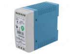 Power supply: switching | for DIN rail | 60W | 48VDC | 1.25A | OUT: 1