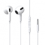 Wired headphones Baseus  Baseus Encok H17 3.5mm minijack wired headphones white (NGCR020002)