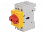 Switch-disconnector | Poles: 3 | for DIN rail mounting,screw type