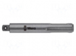 Holder | Kind of socket: square | 1/4" | Overall len: 70mm | socket