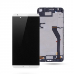 LCD Screen and Digitizer Assembly with Frame for HTC Desire 820 White