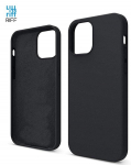 Riff Thin & Soft silicone case with soft fiber inside for Apple iPhone 13 Pro Max Black