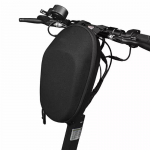 Wozy 1S4LBK Hard Shell Waterproof electric & standart scooter / bicycle handlebar zipper bag 4L Black