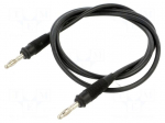 Test lead | 60VDC | 30VAC | 16A | banana plug 4mm,both sides | Len: 1m