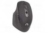 Mouse | FALCON | black | USB A | wireless,optical | No.of butt: 6 | 10m