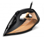 Iron Philips  DST7040/80 7000 series | Steam Iron | 2800 W | Water tank capacity 300 ml | Continuous steam 50 g/min | Steam boost performance 250 g/min | Black/Gold