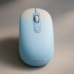 Mouse AULA AM207 2.4G Wireless with 4 Buttons (800-1900dpi) Blue