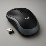 Mouse Logitech M185 swift  Wireless Gray