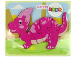 M&auml;nguala | PC | Konsoolid | Tarvikud // Harivad m&auml;nguasjad | Interaktiivsed | Loomingulised | Kunstilised // Drewniane Puzzle Dinozaur Corythosaurus R&oacute;żowy Spinosaurus Fioletowy