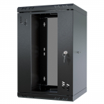 Stalflex Riiulikapp 10" 6U  300mm  Klaasuks  Must S-RC10-9U-300GB