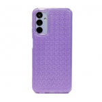 Back panel cover iLike Samsung Galaxy A14 5G Silicone case Shine Transparent Violet