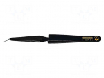 Tweezers | Blade tip shape: sharp | Tweezers len: 120mm | ESD
