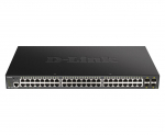 D-Link 48-port Gigabit Smart Managed Switch with 4 x 10G SFP+, 370Watts