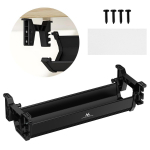 Uued tooted // Organizer podbiurkowy na kable/ przedłużacz Maclean, max. obciążenie 5kg, czarny, MC-106 B