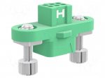 Connector: wire-wire/PCB | plug | female | PIN: 6 | Gecko | 2A | 450V | 2x3