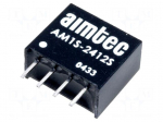 Converter: DC/DC | 1W | Uin: 21.6&divide;26.4V | 12VDC | Iout: 83mA | SIP4 | 1.8g