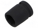 Socket spanner,impact | HEX 19mm | 1/2" | Socket bit length: 38mm