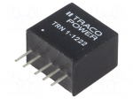 Converter: DC/DC | 1W | Uin: 9&divide;18V | Uout: 12VDC | Uout2: -12VDC | SIP