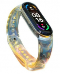 Strap iLike Silicone band strap for Xiaomi Mi Band 6 / 5 Yellow