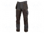 Dungarees | Size: XL | black | 270g/m2