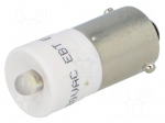 LED lamp | white | BA9S | 230VAC