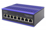 ASSMANN Electronic DN-651119 network switch Gigabit Ethernet (10/100/1000) Black, Blue