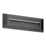 T&ouml;&ouml;riistad ja m&otilde;&otilde;teseadmed // Uued tooted t&ouml;&ouml;riistade, tarvikute kategoorias // KIBO LED 1,5W, lampa elewacyjna, 150lm, IP65, 4000K, prostokątna, szara