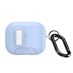 Headphone case Dux Ducis Apple AirPods Pro 3 PECQ Series PC+TPU Cover with Hook White Blue