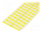 Label | 9mm | 15mm | yellow | -40&divide;100&deg;C
