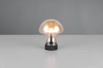 Trio Dooley LED table lamp amber rechargeable gaismeklis R54981113 4017807643213