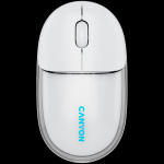 CANYON mouse OnClick 24 BT/ Wireless Transparent/White