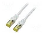 Patch cord | S/FTP | Cat 6a | RJ45 plug,both sides | stranded | Cu | 2m