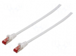 Patch cord | S/FTP | Cat: 6 | RJ45 plug,both sides | stranded | CCA | 10m