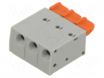 Connector: PCB terminal block | terminal | GB | 6A | PIN: 3 | angled