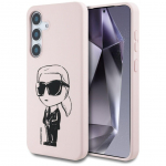 Other goods Karl Lagerfeld  Case Karl Lagerfeld Silicone Graffiti Ikonik Printed Logo MagSafe Samsung Galaxy S25 pink