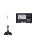 CB antenna PNI ML70 length 70cm with magnet included and PNI SWR-300 reflectometer