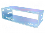 Car radio mounting half frame | 1 DIN | zinc | Kenwood