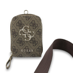 Guess 4G Stripes Phone Bag Brown