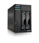 Asustor LOCKERSTOR 2 Gen2 (AS6702T) NAS Desktop Intel&reg; Celeron&reg; N5105 4 GB DDR4 0 TB ADM Black