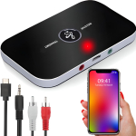 Auto- ja mootorrattatooted, elektroonika, navigatsioon, CB raadio // Auto elektroonikakomponendid : Installatsioonikaablid : Kaitsealused : &Uuml;hendused // Transmiter bluetooth adapter odbiornik + nadajnik prostokątny z nutką e062