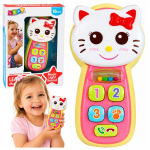 M&auml;nguala | PC | Konsoolid | Tarvikud // M&auml;nguasjad ja m&auml;ngud lastele // Interaktywny Telefon Dla Dzieci Kotek Lusterko Grzechotka Światła Dźwięk