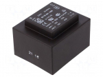 Transformer: encapsulated | 10VA | 230VAC | 18V | 18V | 278mA | 278mA | PCB