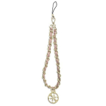 Guess GUSTSAS4P Phone Strap Chain Metal 4G Charm / pink