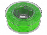 Filament: PET-G | 1.75mm | green (light) | 220&divide;250&deg;C | 1kg | &plusmn;0,05mm