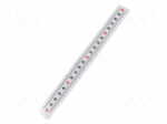 Ruler | figures vertically arranged,self-adhesive | W: 11mm